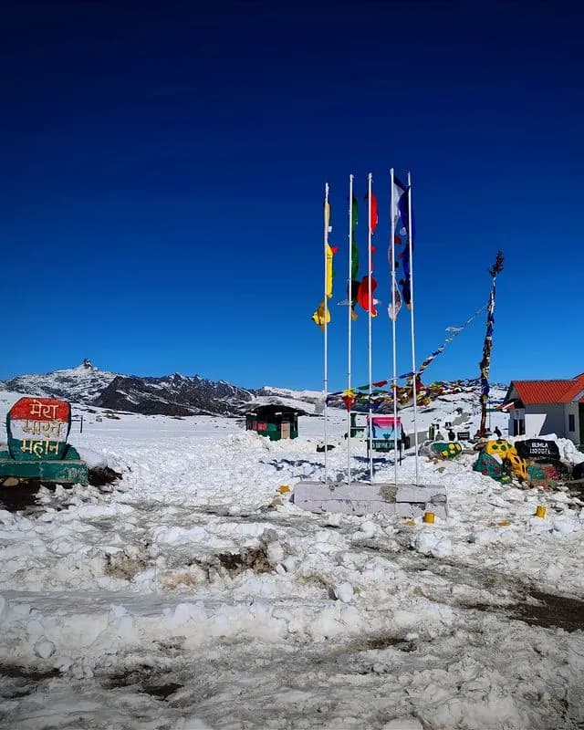 Bum La Pass Border Visit