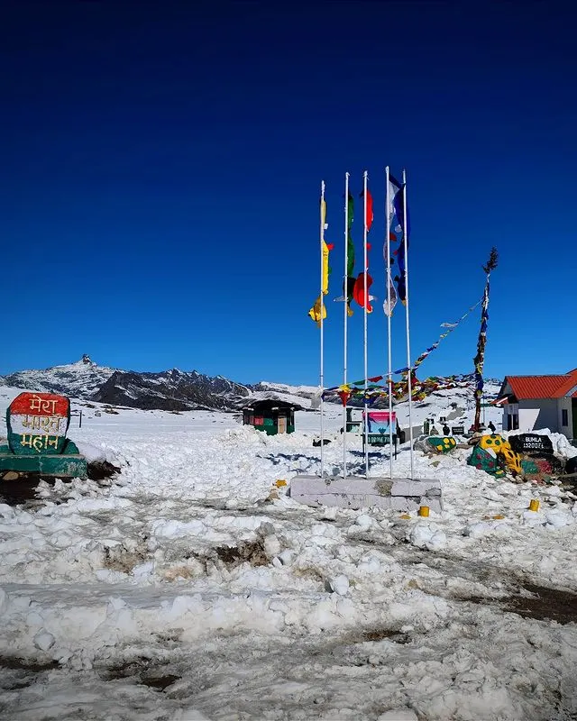 Bum La Pass Border Visit